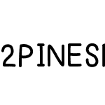 2PINESFristDateBold