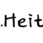 .HeitiUI K