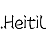 .HeitiUI SC