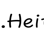 .HeitiUI K