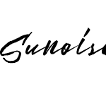 Sunoise Script