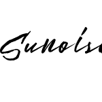 Sunoise Script