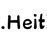 .HeitiUI J