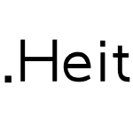 .HeitiUI TC