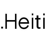 .HeitiUI K