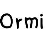 Ormixarmfont