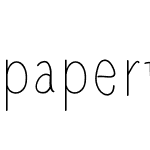 paperfont1