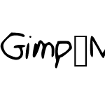 Gimp_Mousewriting
