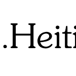 .HeitiUI K