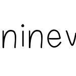 ninewfont