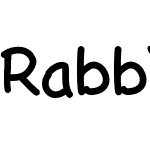 Rabbitfontregular