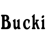 BuckinghamCondensed