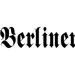 Berliner Condensed