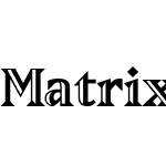 MatrixInlineExtraBold