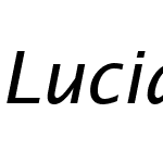 Lucida Sans