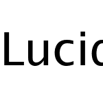 Lucida Sans