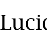 Lucida Bright