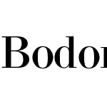 Bodoni