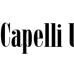 Capelli Ultra Condensed