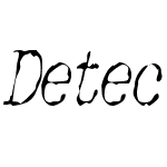 DetectiveCondensed