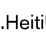 .HeitiUI TC