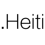 .HeitiUI J