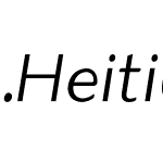 .HeitiUI J