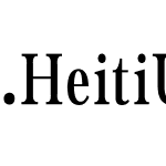 .HeitiUI K