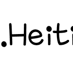 .HeitiUI SC