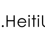 .HeitiUI TC