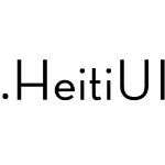 .HeitiUI TC