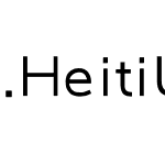 .HeitiUI SC