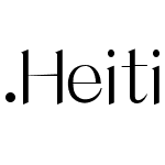 .HeitiUI K