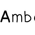 Ambersfont