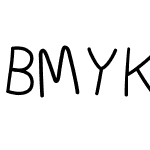 BMYKHandwriting1OO