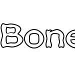 Boneribbon Outline