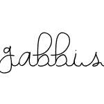 gabbishandwriting