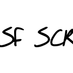 SF Scribbled Sans SC