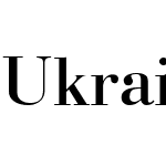 UkrainianBodoni