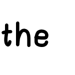 the