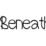 Beneath Your Beautiful