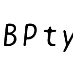 BPtypewrite