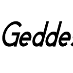 Geddes Condensed