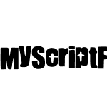 MyScriptFont