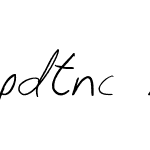 pdtnc hand illus glyph