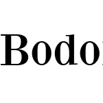 BodoniXT