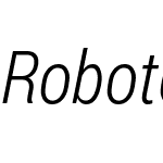 Roboto Condensed Light