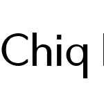 Chiq Regular