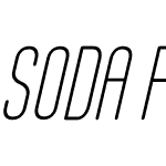 Soda Fountain