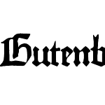 Gutenberg Textura